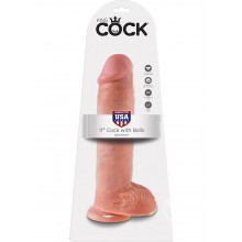 Kc 11 Cock W/balls Flesh
