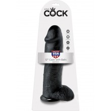 Kc 12 Cock W/balls Black