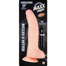 Maxx Men Vibe Curved Dong 9 Flesh