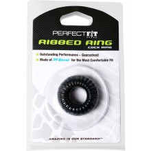 Ribbed Ring Black