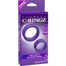 Fcr-max Width Silicone Rings Purple
