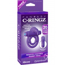 Fcr-remote Control Rabbit Ring Purple