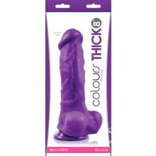 Colours Pleasures Dong Thick 8 Purple
