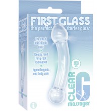 The 9 First Glass Clear G Massager