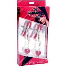 Charmed  heart Pdlck Nip Clamp