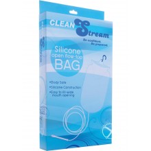 Clean Stream Sili Open Flow Enema Bag