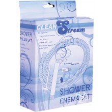 Clean Stream Delux Enema Showr Set Metal