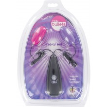 Fuschian Velvafeel Twin Bullets