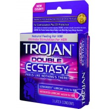 Trojan Double Ecstasy 3 Pk