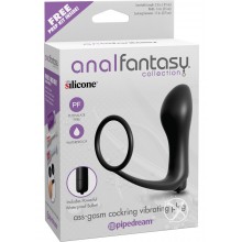 Afc Ass Gasm Cockring Vibrating Plug