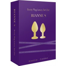 Rianne S Bootyplug Set 2x Metal