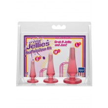 Crystal Jellies Anal Trainer Kit Pink