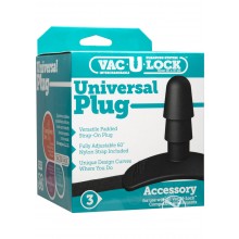 Vac U Lock Blk Universal Plug