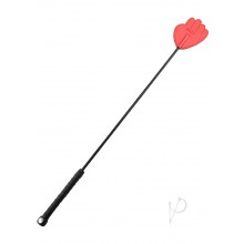 Rouge Hand Riding Crop Red