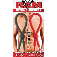 Ram Ultra Clinchers 2pk Red/black