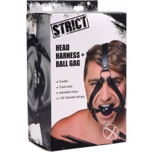 Strict Head Harness/ball Gag