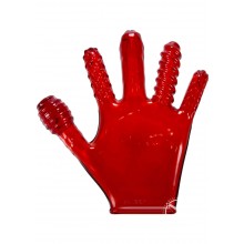 Finger Fuck Glove Red