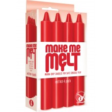 The 9s Warm Drip Candles Red Hot