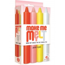 The 9s Warm Drip Candles Pastel