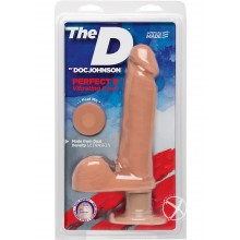 The Perfect D Vibrating 8 Inch Vanilla