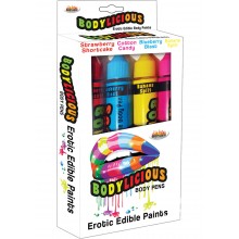 Bodylicious Edible Body Pens 4pk