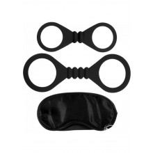 Blindfold Wrist And Ankle Cuffs