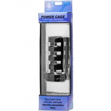 Power Cage E-stim Cock And Ball Sheath