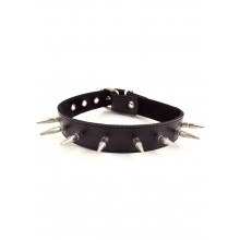Rouge Spiked Collar Black
