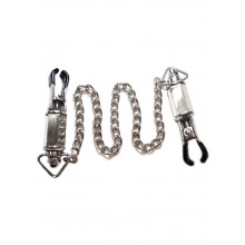 Rouge Weighted Nipple Clamps In Clamshel