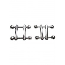 Rouge Ball End Nipple Clamps In Clamshel
