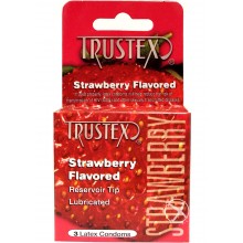 Strawberry Trustex Condom