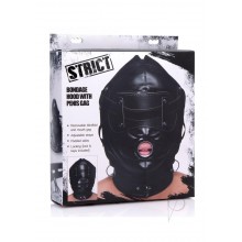 Strict Bondage Hood W/penis Gag