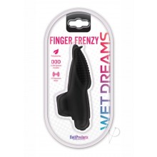 Wet Dreams Finger Frenzy Vibe Black