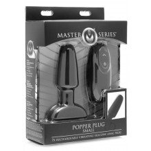 Ms Popper Plug 7x Anal Plug Sm