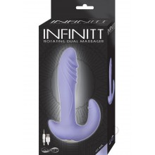 Infinitt Rotating Dual Massager Lavender