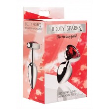 Booty Sparks Red Heart Anal Plug Sm