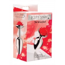 Booty Sparks Red Rose Anal Plug Sm