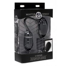 Ms O Bomb Rechargeable Remote Egg Black