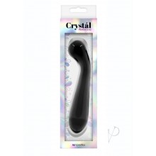 Crystal Glass G-spot Wand Charcoal