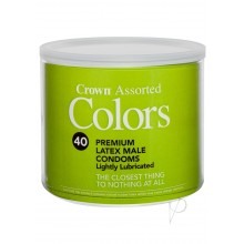 Crown Asst Colors 40/bowl