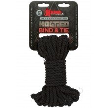 Kink Hogtied Bind And Tie 6mm 30` Black