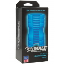 Optimale Truskyn Ribbed Stroker Blue