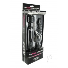 Wand Ess My Body Massager W/attach Black