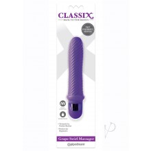 Grape Swirl Massager
