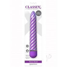 Sweet Swirl Vibrator Purple