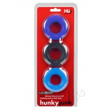 Huj3 3pk C-ring Blue Multi