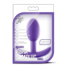Luxe Wearable Vibra Slim Plug Sm Purp