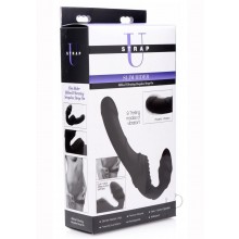 Strap U Slim Rider Ribbed Vibe Strpls