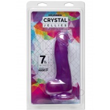 Crystal Jellies Master Cock 7.5 Purple