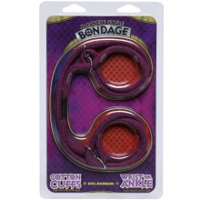 Japanese Style Cotton Cuffs Purple